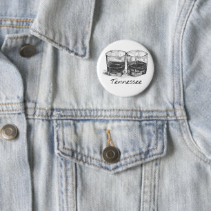 Tennessee Whiskey 6 Cm Round Badge