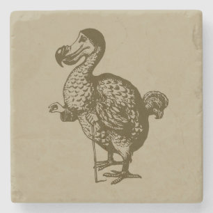 Tenniel's Dodo Marble Stone Coaster