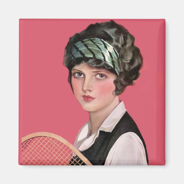 Tennis Anyone Magnet (Front)