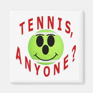 Tennis, Anyone? T-Shirts and Gifts Magnet