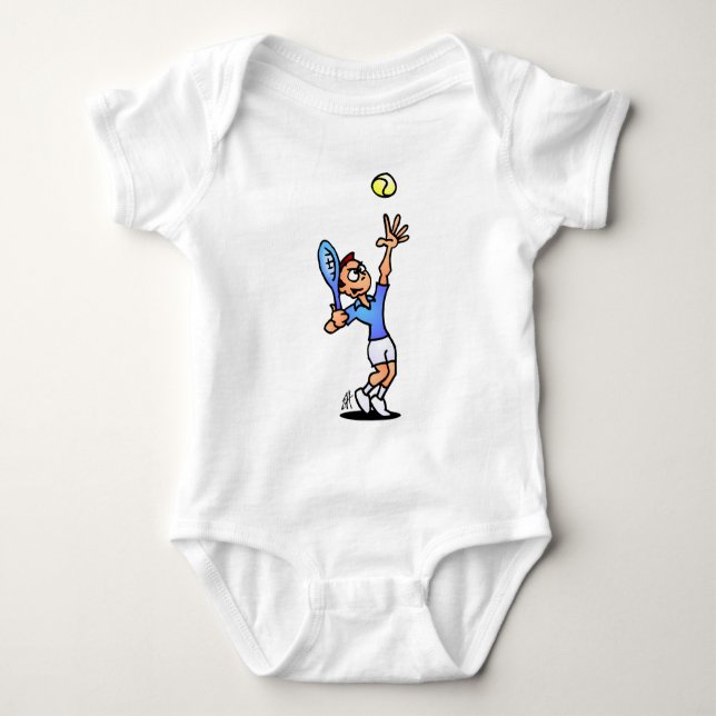 Tennis Baby Bodysuit (Front)