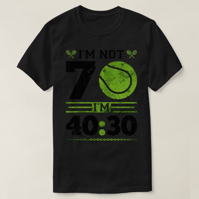 Tennis Ball 70 for Tennis Player T-Shirt (Design Front)