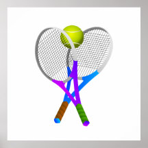 Tennis Ball and Rackets