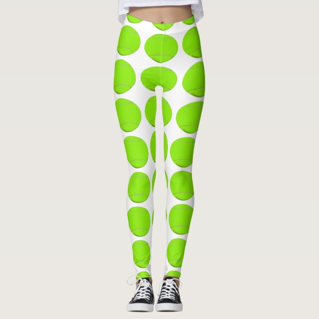 Tennis ball bestselling leggings (Front)
