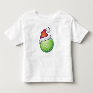 Tennis Ball Christmas Green Toddler T-Shirt