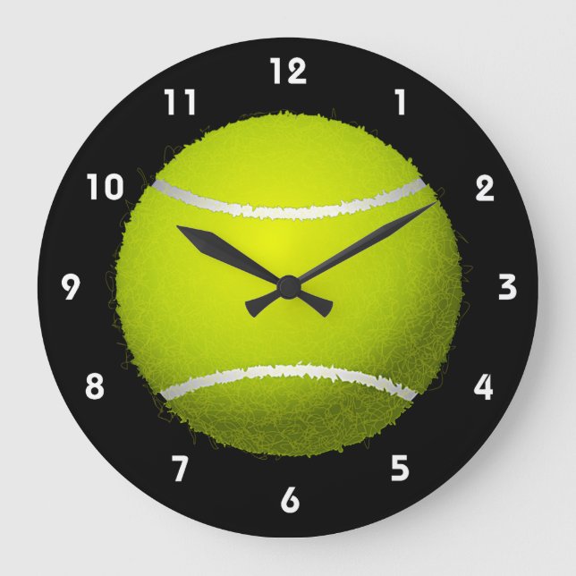 Tennis Ball Design Wall Clock (Front)