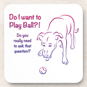 Tennis Ball Dog Coaster