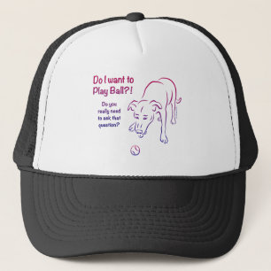 Tennis Ball Dog Trucker Hat