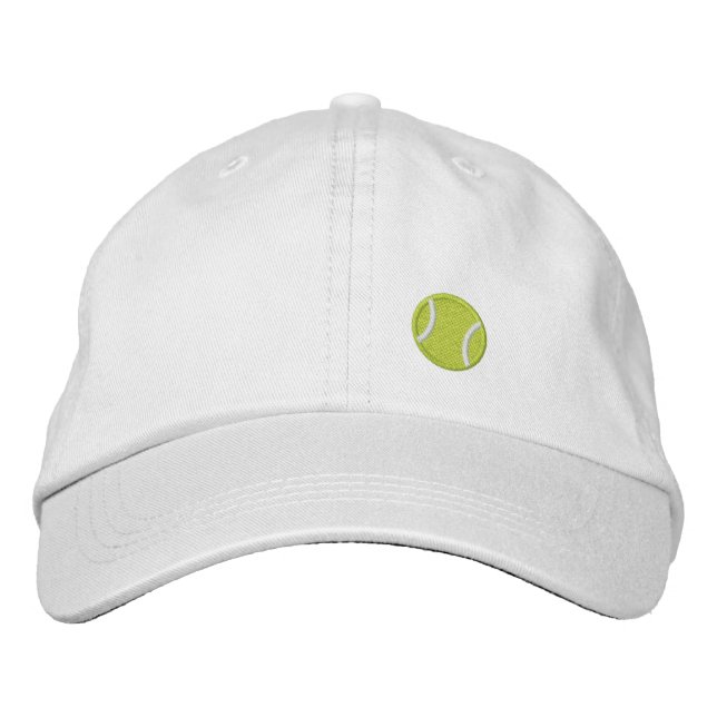 Tennis Ball Embroidered Hat (Front)
