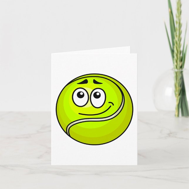 Tennis Ball Face Card (Creator Uploaded)