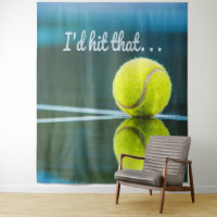 Tennis ball I'd Hit That Funny Gift