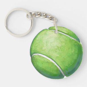 Tennis Ball Key Ring
