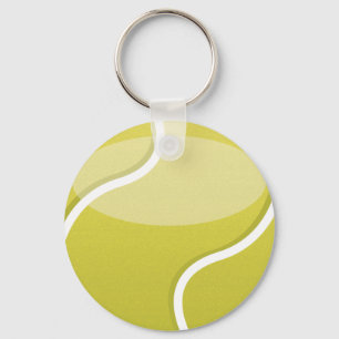 Tennis Ball Key Ring