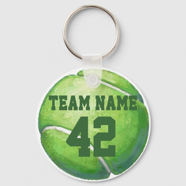 Tennis Ball Key Ring (Front)