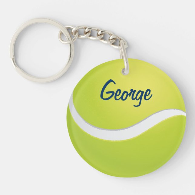 Tennis Ball Keychain (Front)