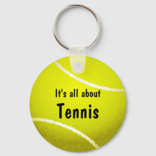 tennis Ball Keychain