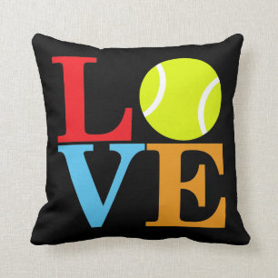 Tennis Ball LOVE Cushion