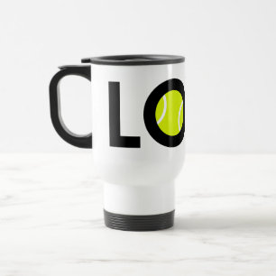 Tennis Ball LOVE Travel Mug