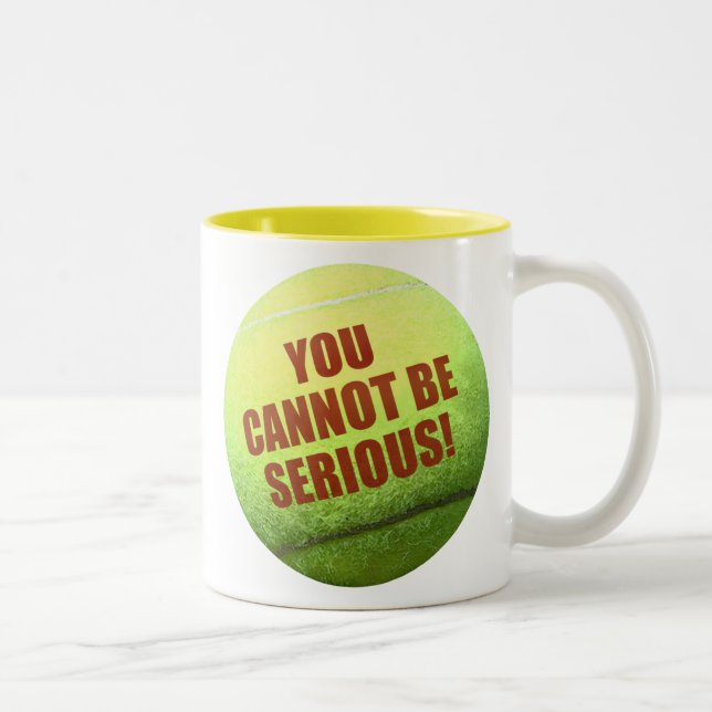 Tennis Ball mug (Right)