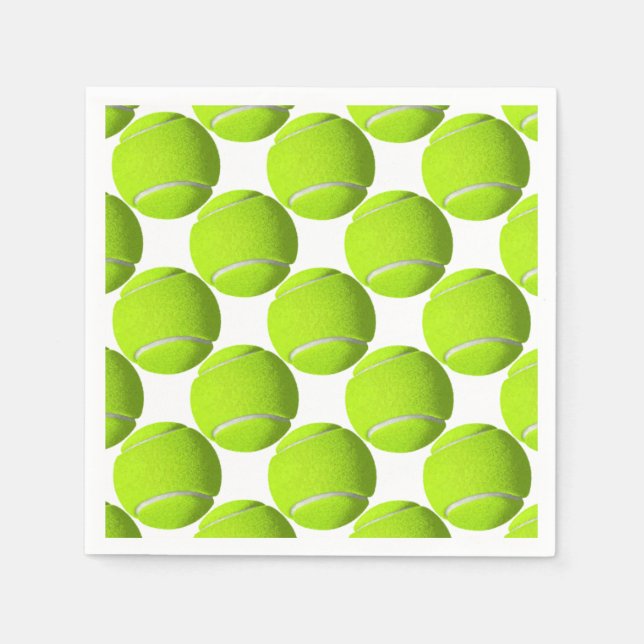 Tennis Ball Napkin (Front)