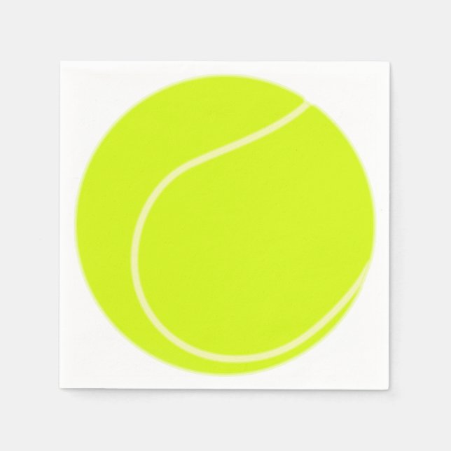 Tennis Ball Napkin (Front)