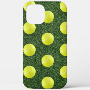 Tennis ball on green grass iPhone 12 pro max case