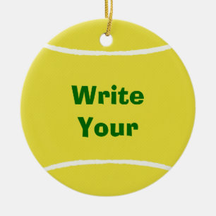 Tennis Ball Ornaments