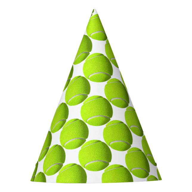 Tennis Ball Party Hat (Front)