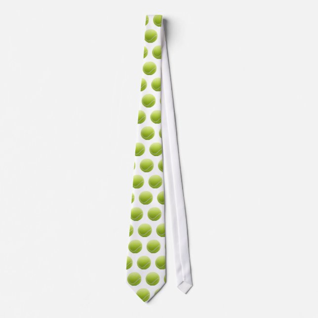Tennis ball pattern Tie (Front)