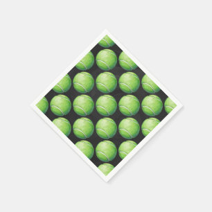 Tennis Ball Patterns Napkin