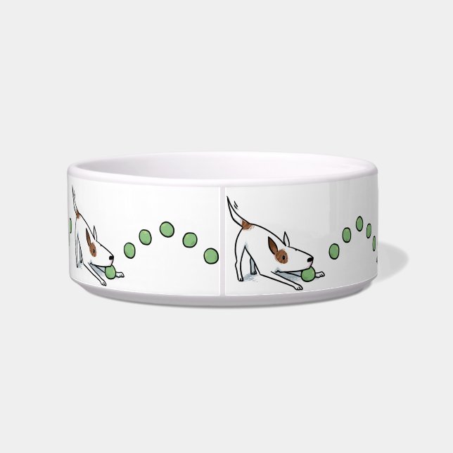Tennis Ball Pet Bowl (Back)