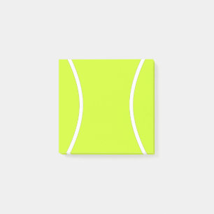 Tennis Ball Player or Coach Post-it® Notes Notepa