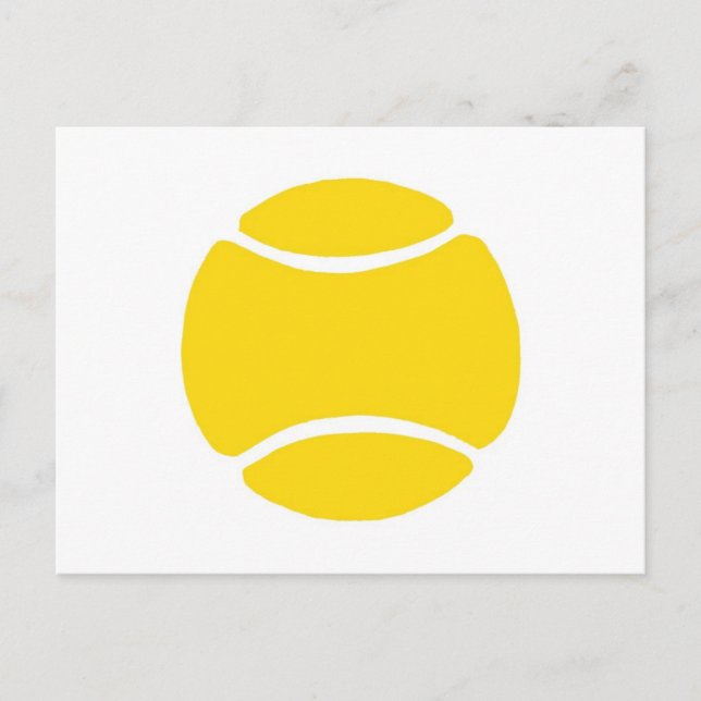 Tennis Ball Postcard (Front)