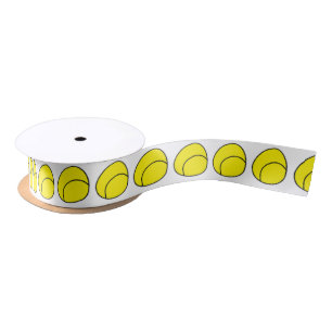 Tennis Ball Ribbon Satin Ribbon