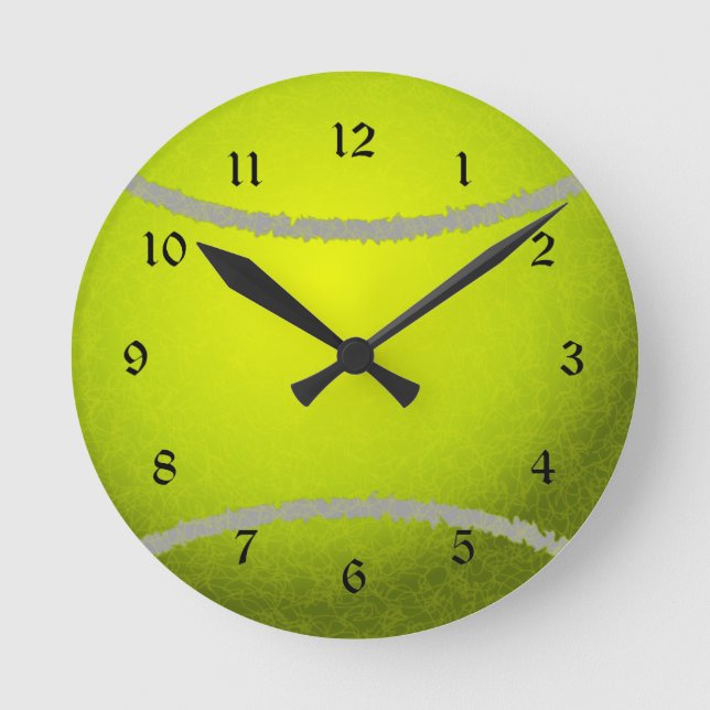 Tennis Ball Round Clock (Front)