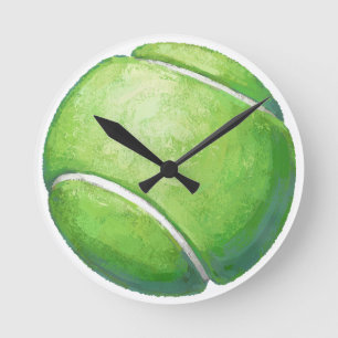 Tennis Ball Round Clock