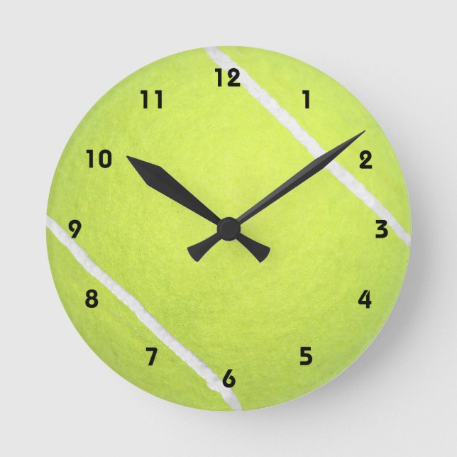 Tennis Ball Round Clock (Front)