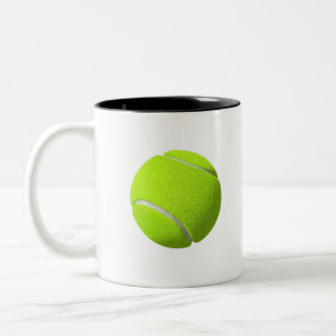 Tennis Ball Two-Tone Coffee Mug