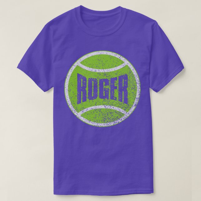 Tennis Ball Vintage Style T-Shirt (Design Front)