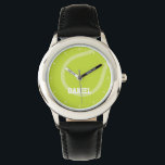 Tennis Ball Watch<br><div class="desc">Sports themed design.</div>