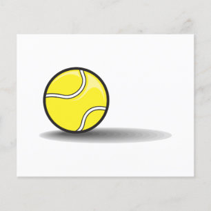 tennis ball with shadow
