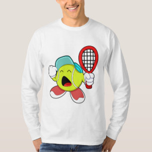 Tennis ball with Tennis racket T-Shirt