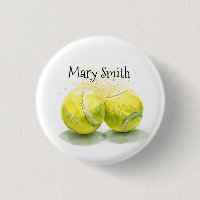 Tennis ball with your name