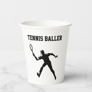 Tennis Baller Paper Cups