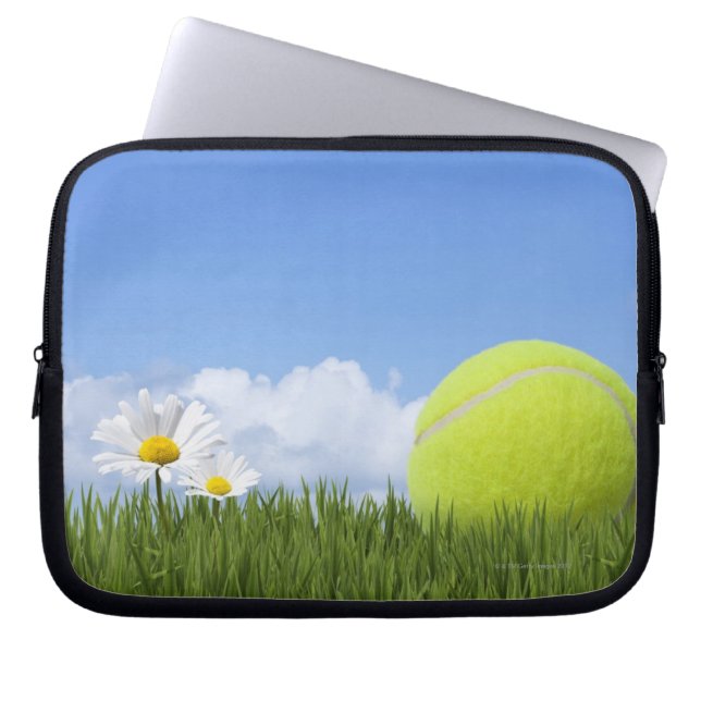 Tennis Balls Laptop Sleeve (Front)