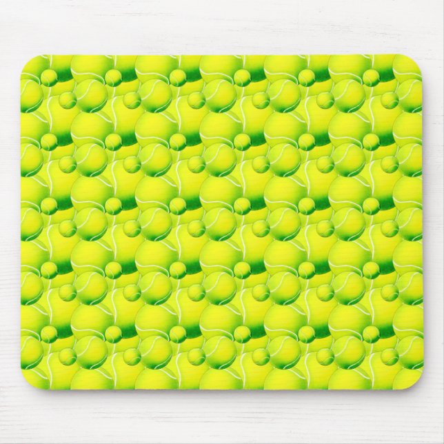 Tennis Balls Mouse Pad (Front)