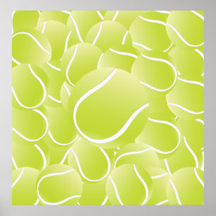 tennis balls poster