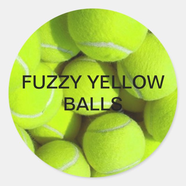 Tennis Balls Sticker (Front)