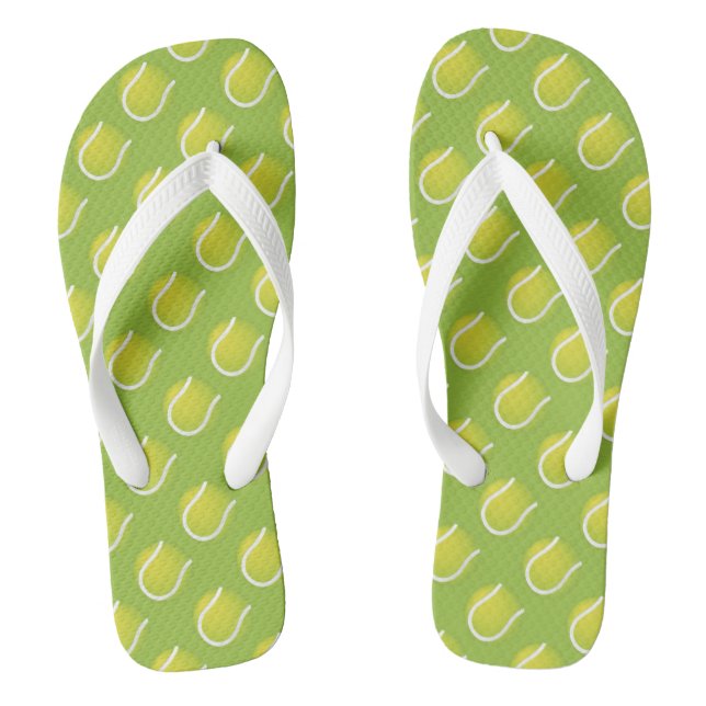 Tennis Balls Thongs (Footbed)