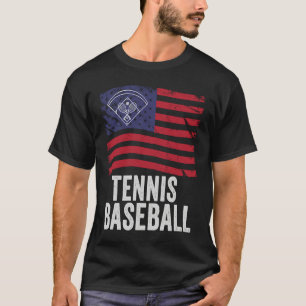 Tennis Baseball Fun Game for All Ages Perfect Outd T-Shirt